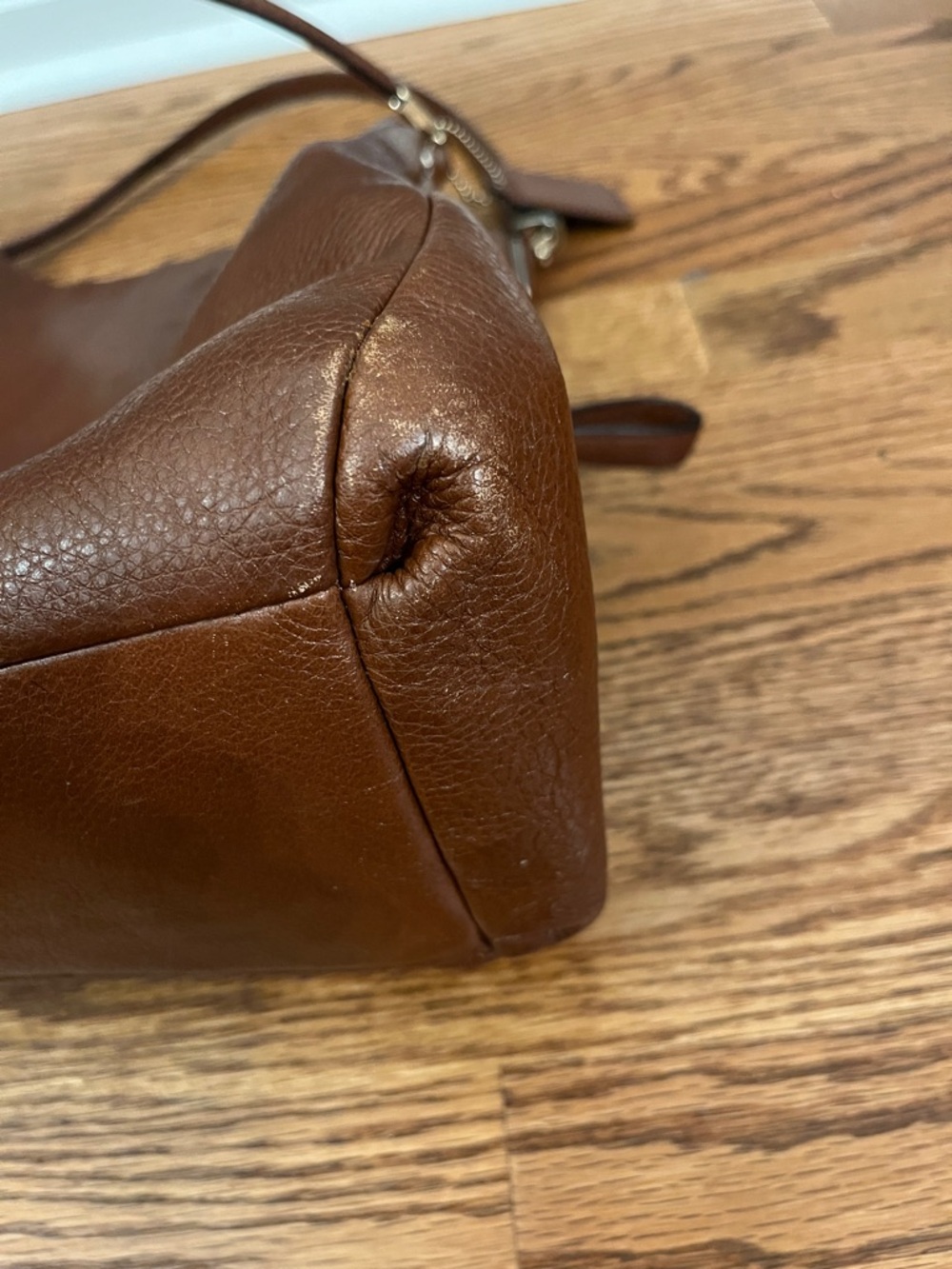 Coach Madison Phoebe saddle large leather hobo shoulder bag 24621 - Picture 9 of 16